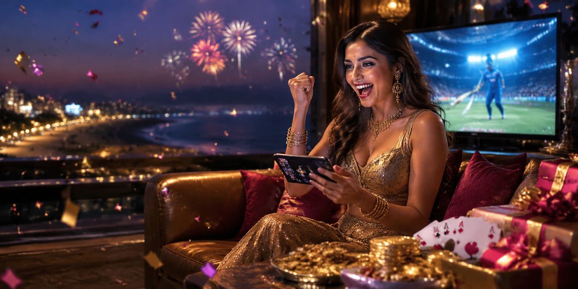 Chennai Marina Beach casino scene with entertainment