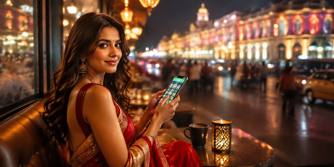 Entertainment and casino atmosphere in Delhi Connaught Place with players